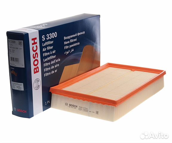 Фильтр воздушный volvo S60,S80,XC70 (00) bosch