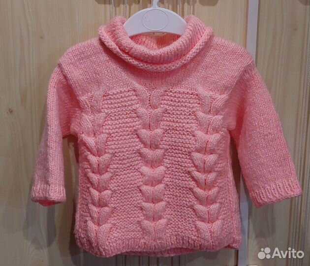 Кофта для девочки 1 год