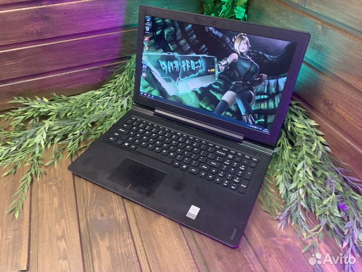 Игровой ноутбук Lenovo I5/8GB/SSD/2видеокарты