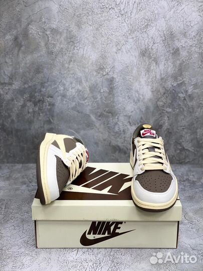 Кроссовки Air Jordan 1 Low Reverse Mocha (36-45)