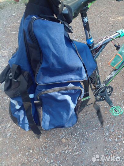 Велорюкзак на багажник