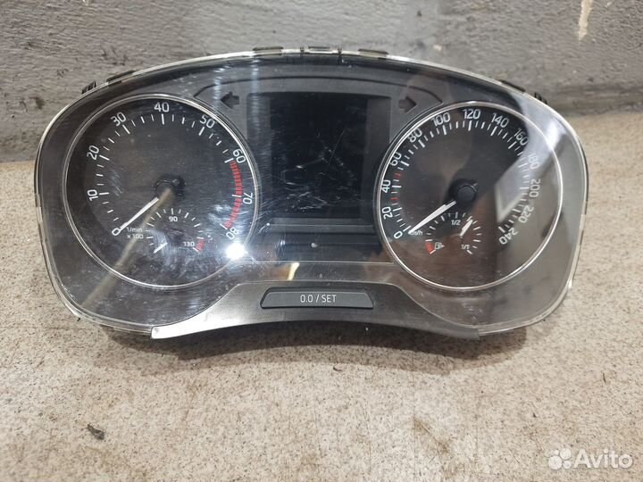 Щиток приборов для Skoda Rapid 2015 оригинал