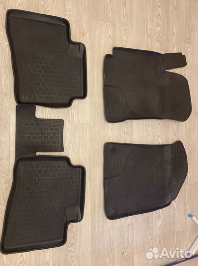 Резиновые коврики kia cerato 2