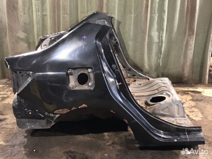 Часть кузова отрезная задняя задний Renault Logan