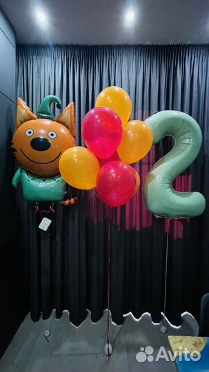 Воздушные шары с гелием курортный район