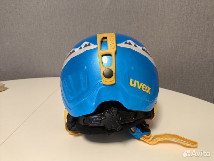 Шлем горнолыжный детский Uvex 51-55 см