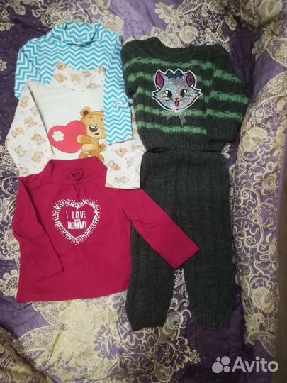Одежда для девочки размер 74-86