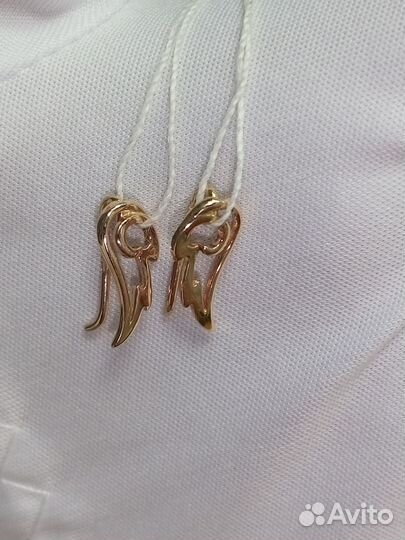 Серьги Золото