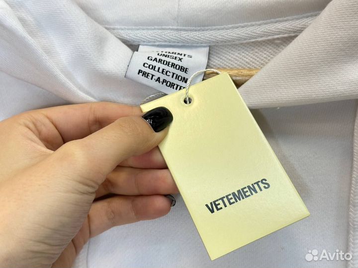 Худи Vetements Оверсайз Оригинал-качества