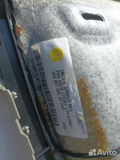 Обшивка потолка Audi Audi A8 4E 2002-2007