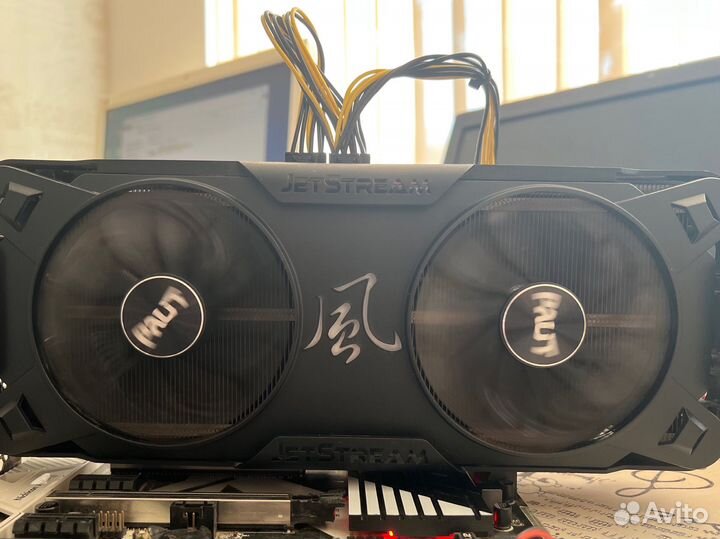 Видеокарта palit jetstream OC RTX 3070 8GB gddr6