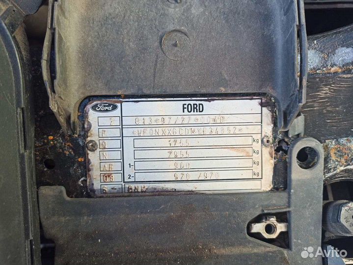 Ноускат (передняя часть) Ford Focus 1