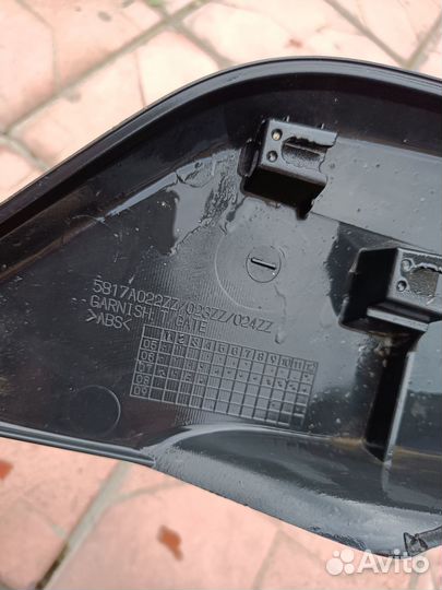 Mitsubishi Outlander xl планка