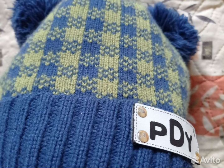 Шапка для мальчика демисезон/зима