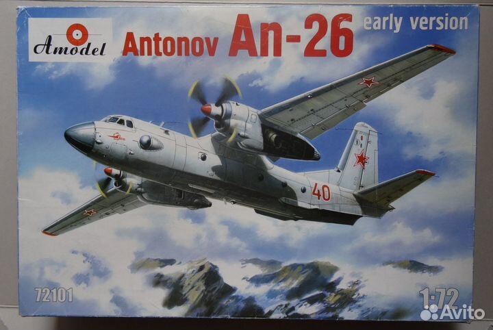 Ан-12 Roden Ан-26 1/72 и другие модели Amodel 1/72
