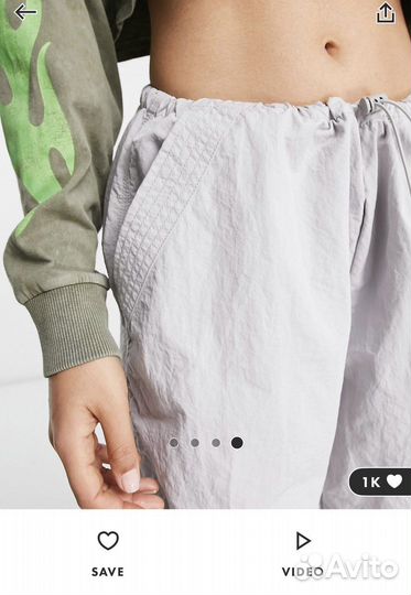 Брюки карго ASOS