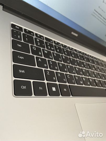 Ноутбук huawei matebook d15 i3