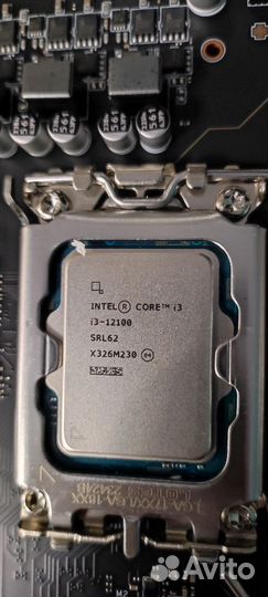 Комплект на b660 + i3 12100