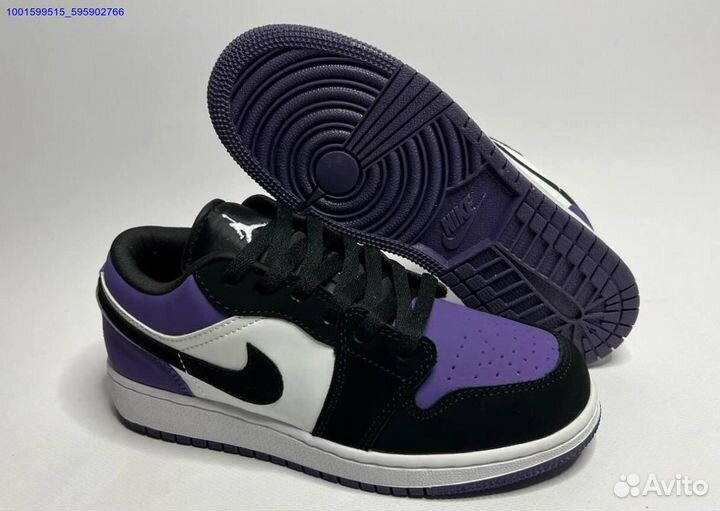 Кроссовки Nike Air Jordan 1 Low Court Purple