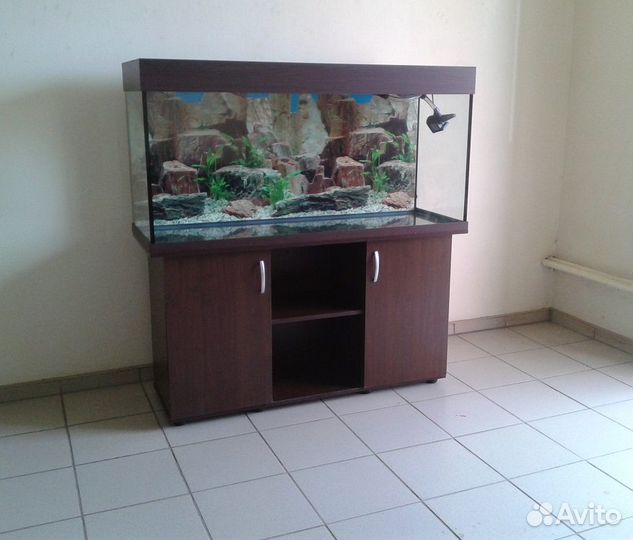 Аквариум 320 свет биофильтр фон подставка