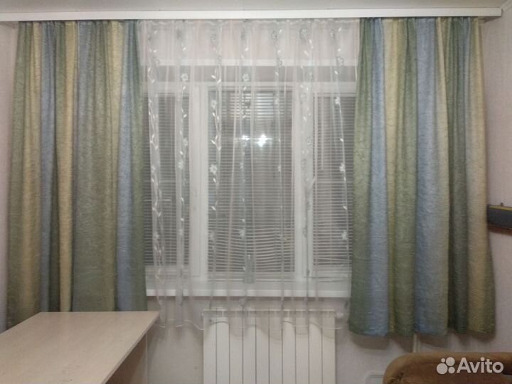 Готовые короткие шторы