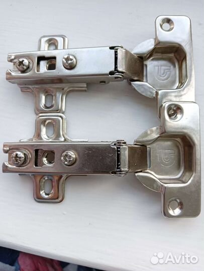 Петля накладная без доводчика 2 шт