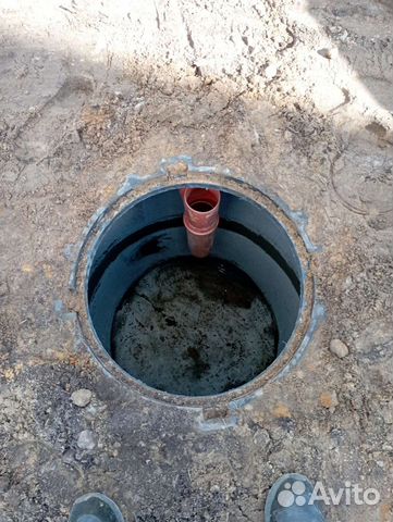 Септик из бетонных колец