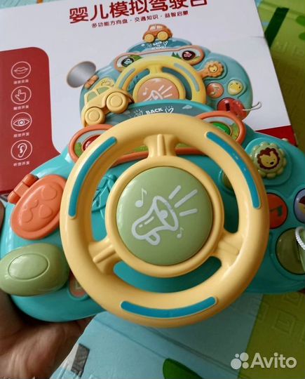 Детский руль игрушка