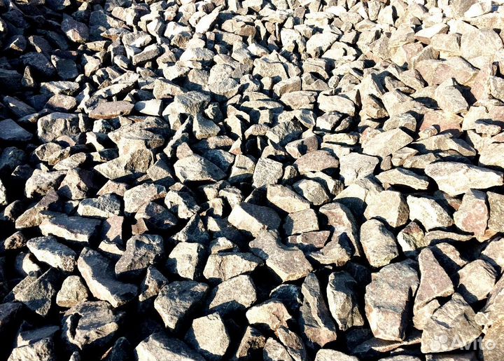 Щебень гранитный 40-70мм