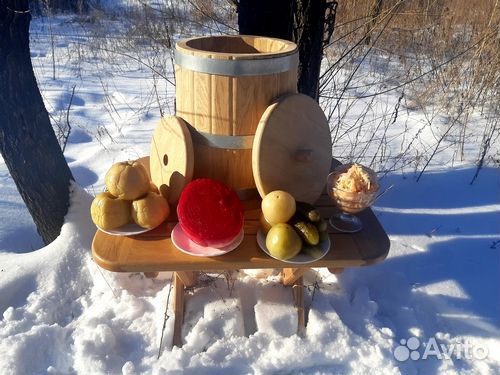 Кадка дубовая