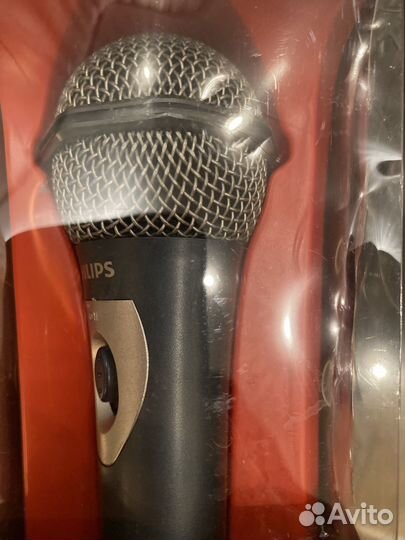 Микрофон для караоке проводной Philips