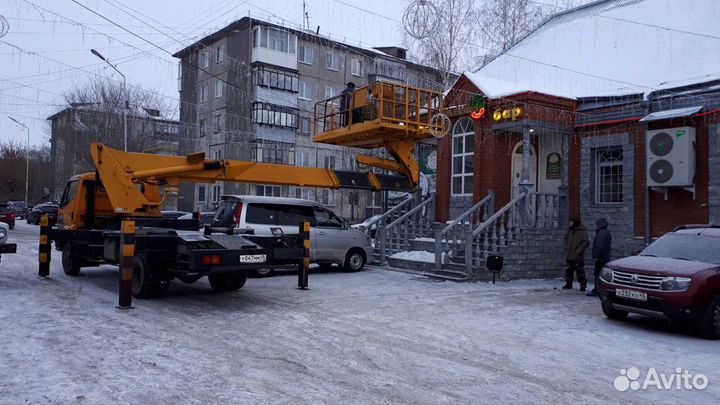 Аренда и услуги телескопической автовышки, 1000 кг