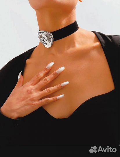 Чокер + серьги