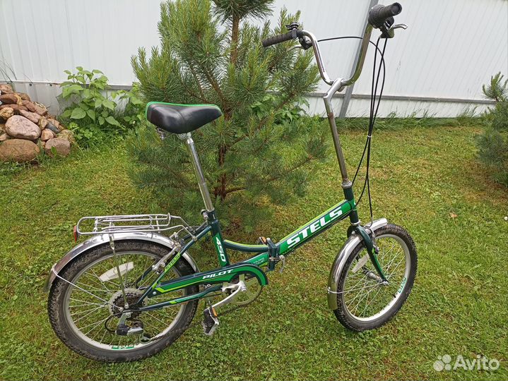 Велосипед stels450 бу складной 20 