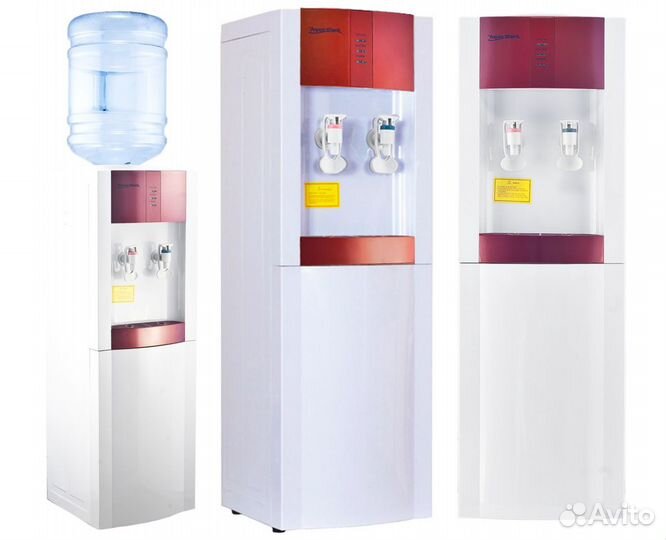 Кулер Aqua Work 16 LD/EN белый с красным