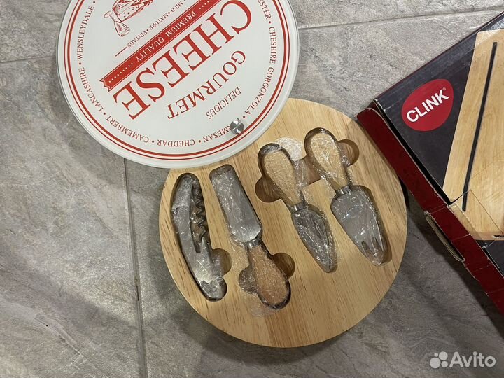 Подарочный набор сырная тарелка