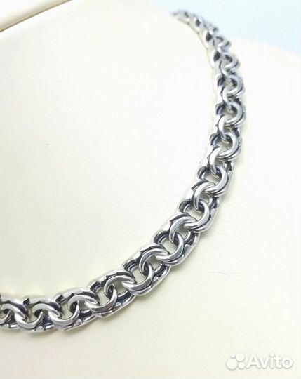 Серебро цепь дк081123-136 89,80г