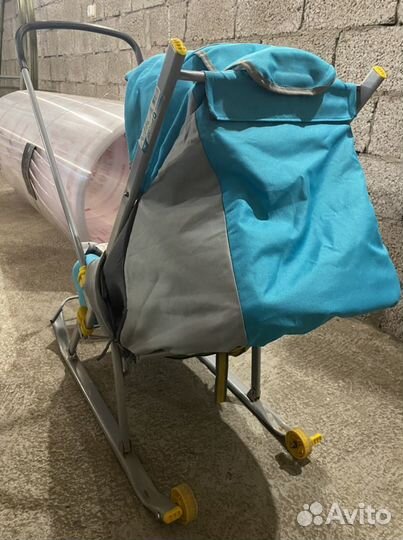 Коляска санки