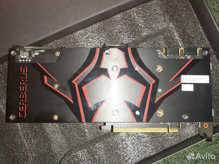 Видеокарта asus geforce GTX 1070Ti cerberus 8gb