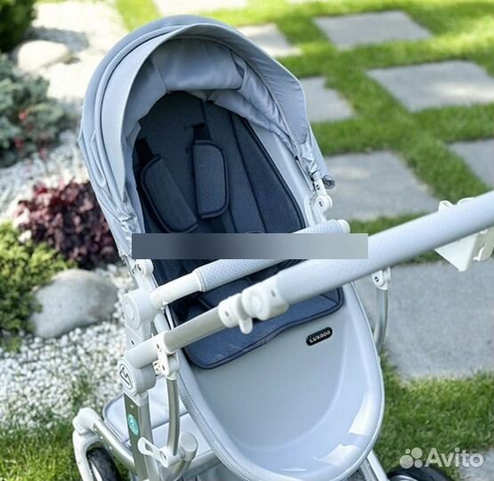 Коляска трансформер 2 в 1 Luxmom 608-2