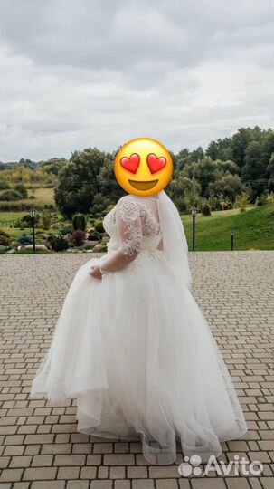 Свадебное платье пышное