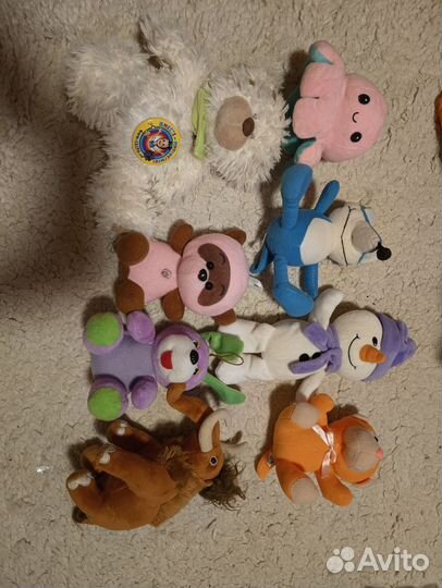 Мягкие игрушки пакетом