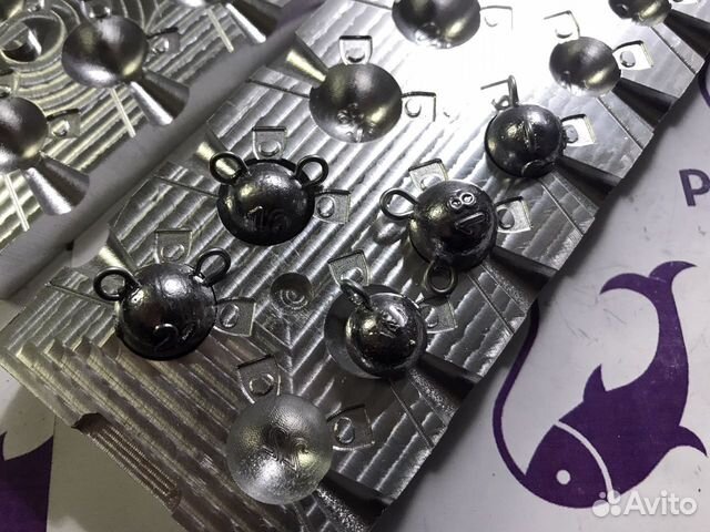 Форма чпу для литья грузил (Чебурашки неразборные)