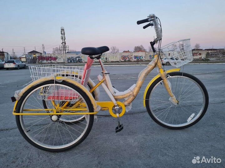 Трехколесный велосипед для взрослых