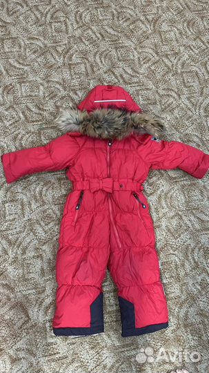 Зимний комбинезон для девочки