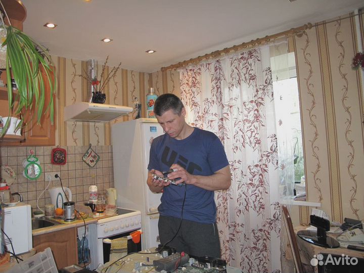 Ремонт телевизоров, мониторов любой сложности