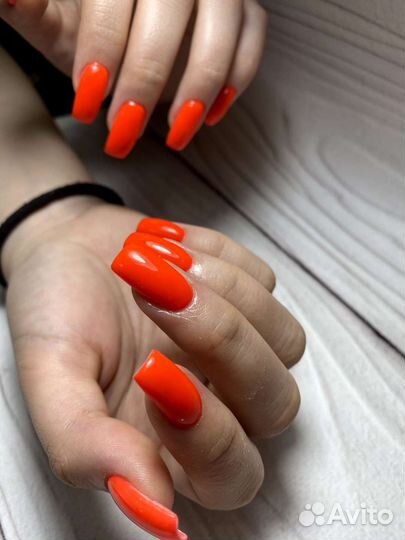 Наращивание ногтей на дому