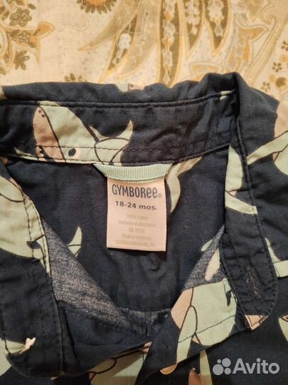 Рубашка майка панама кепка 1, 2, 3, 4 года