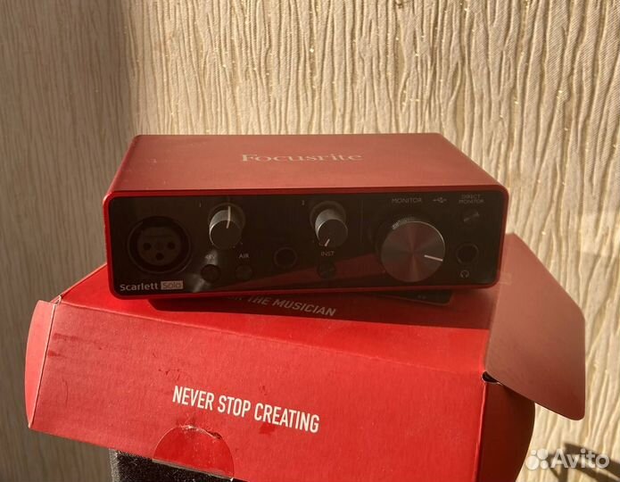 Focusrite scarlett solo 3nd gen