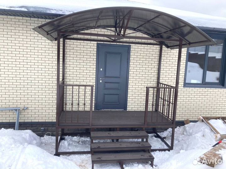 Навес для крыльца